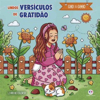 Lindos Versículos De Gratidão - Livro De Colorir