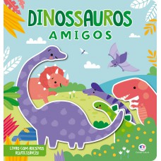 Dinossauros Amigos - Atividades Com Adesivos Cola E Descola