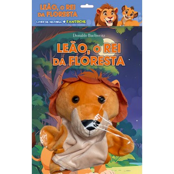 Leão, O Rei Da Floresta - Livro De História + Antoche