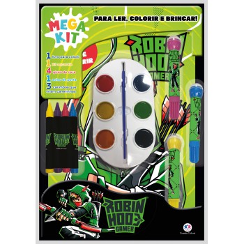 Robin Hood Gamer - Para Ler, Colorir E Brincar