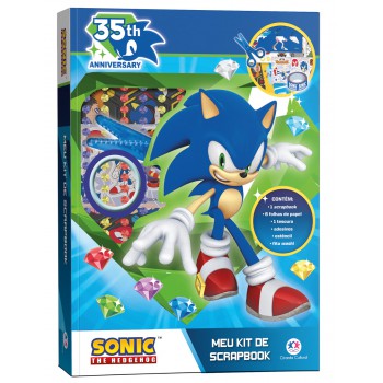 Sonic - Meu Kit De Scrapbook Sonic - Meu Kit De Scrapbook