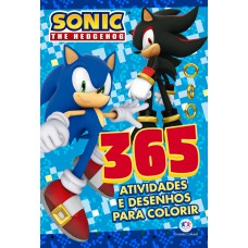 Sonic - 365 Atividades E Desenhos Para Colorir