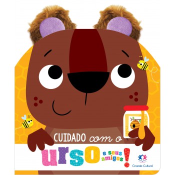 Cuidado Com O Urso E Seus Amigos! Orelhinhas De Pelúcia