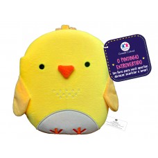 O Pintinho Extrovertido - Livro De Pelúcia