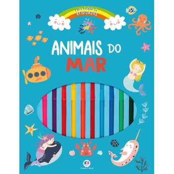 Animais Do Mar - Livro Fofinho De Atividades