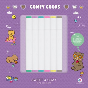 Sweet And Cozy - Para Colorir