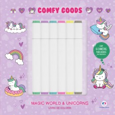 Magic World And Unicorns - Com 6 Canetinhas