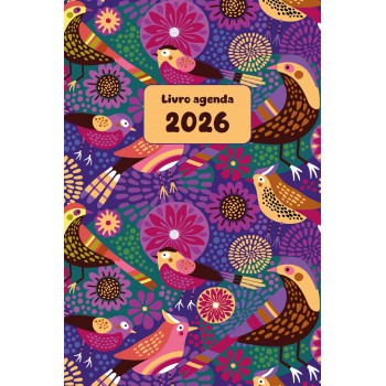 Livro Pássaros - Agenda 2026