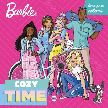 Barbie Cozy Time - Livro De Colorir