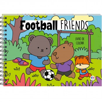 Ootball Riends - Livro De Colorir Com Marcador