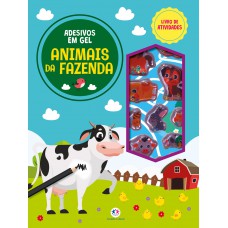 Animais Da Fazenda - Livro De Atividades E Adesivos Em Gel