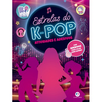 Estrelas Do K-pop - Atividades E Adesivos Estrelas Do K-pop - Atividades E Adesivos