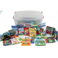 Caixa Literária (brinquedoteca) Com 100 Livros