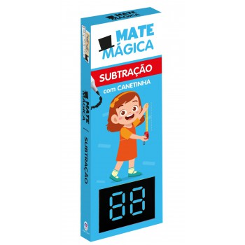 Subtração - Livro Infantil De Matemática Com Canetinha Reutilizável - Atividades Educativas