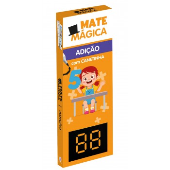 Adição - Livro Infantil De Matemática Com Canetinha Reutilizável - Atividades Educativas