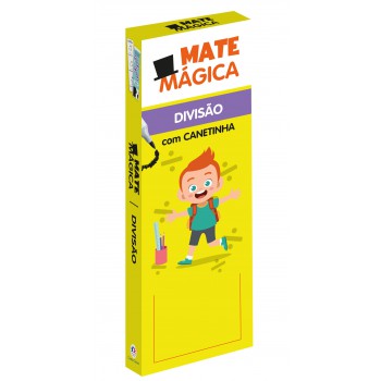 Divisão - Livro Infantil De Matemática Com Canetinha Reutilizável - Atividades Educativas