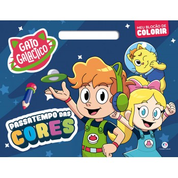 Gato Galactico - Passatempo Das Cores