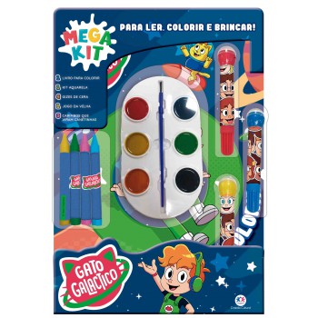 Gato Galactico - Para Ler, Colorir E Brincar