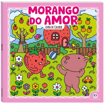 Morango Do Amor - Para Colorir