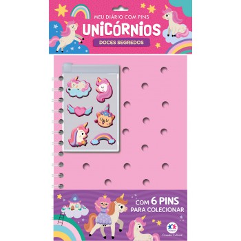 Unic-rnios - Leia E Colecione - Diário Com Pins
