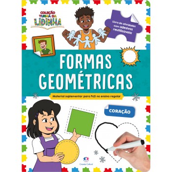 Turma Da Lidinha: Formas Geométricas Aprenda E Pratique Escreva E Apague