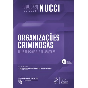 Organizações Criminosas - 6ª Edição 2026