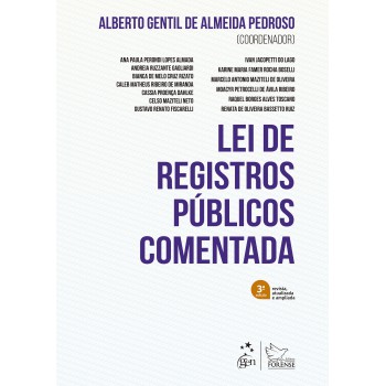 Lei De Registros Públicos Comentada - 3ª Edição 2027