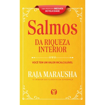 Salmos Da Riqueza Interior: Você Tem Um Valor Incalculável