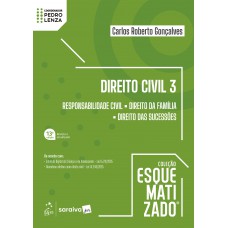 Direito Civil - Vol. 3 - Coleção Esquematizado - 13ª Edição 2026