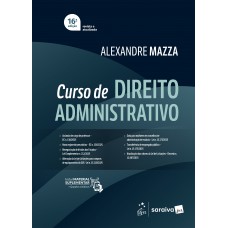 Curso De Direito Administrativo - 16ª Edição 2026