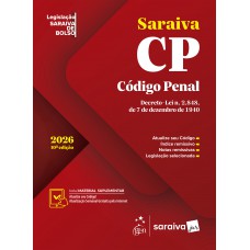 C-digo Penal - Legislação Saraiva De Bolso - 10ª Edição 2026