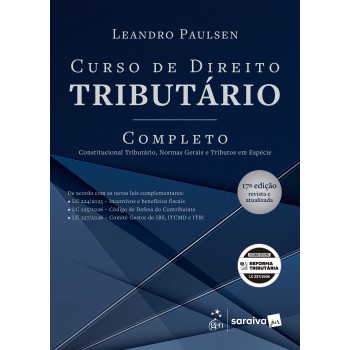 Curso De Direito Tributário Completo - 17ª Edição 2026