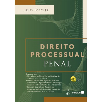 Direito Processual Penal - 23ª Edição 2026