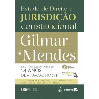 Estado De Direito E Jurisdição Constitucional - 3ª Edição 2026