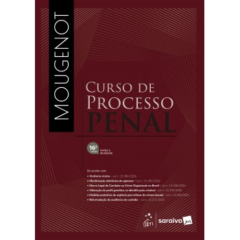 Curso De Processo Penal - 16ª Edição 2026