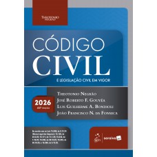 C-digo Civil E Legislação Civil Em Vigor - 44ª Edição 2026