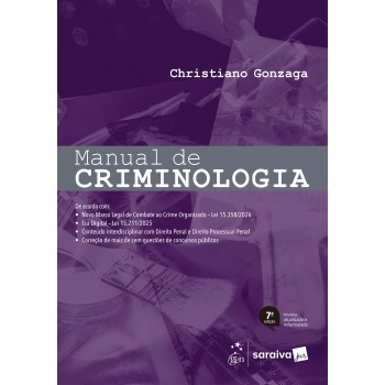 Manual De Criminologia - 7ª Edição 2026