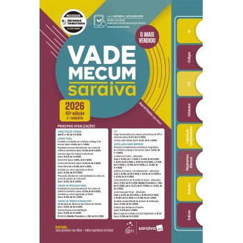 Vade Mecum Saraiva Tradicional - 42ª Edição 2026
