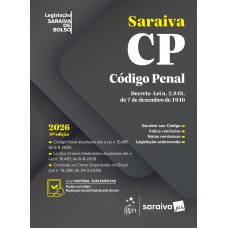 C-digo Penal - Legislação Saraiva De Bolso - 11ª Edição 2026