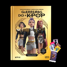 Kit Livro Ilustrado Guerreiras Do Kpop álbum De Figurinhas - Edição Oficial Premium + 5 Envelopes