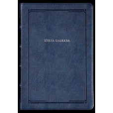 Bíblia Slim Nvi, Letra Grande, Couro-soft Azul, Luxo, Barroca, Leitura Perfeita Bíblia Slim Nvi, Letra Grande, Couro-soft Azul, Luxo, Barroca, Leitura Perfeita