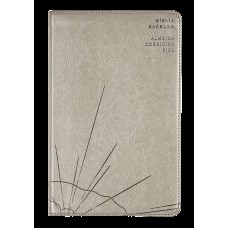 Bíblia Sagrada Slim Ac, Luxo, Couro-soft, Cinza Bíblia Sagrada Slim Ac, Luxo, Couro-soft, Cinza
