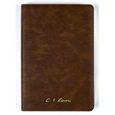 Bíblia C. S. Lewis Nvi, Couro-soft Marrom, Leitura Perfeita
