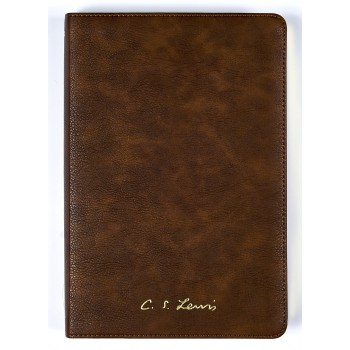 Bíblia C. S. Lewis Nvi, Couro-soft Marrom, Leitura Perfeita