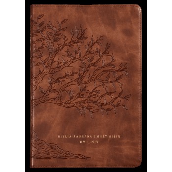 Bíblia Bilíngue Nvi/niv, Português/inglês, Couro-soft, Caramelo, Leitura Perfeita