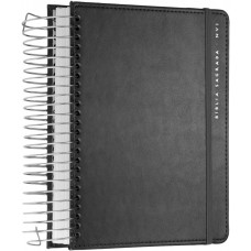 Bíblia Nvi Com Espaço Para Anotações Central, Capa Dura Cinza Com Elástico, Espiral, Leitura Perfeita Bíblia Nvi Com Espaço Para Anotações Central, Capa Dura Cinza Com Elástico, Espiral, Leitura Perfeita