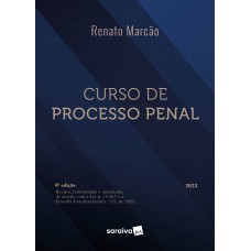 Curso De Processo Penal - 8ª Edição 2023