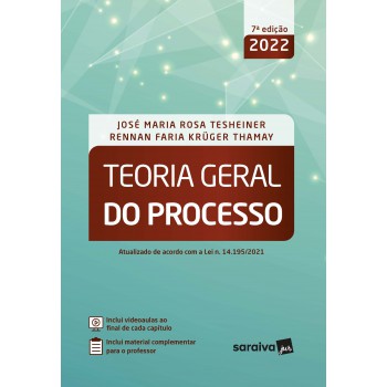 Teoria Geral Do Proceso - 7ª Edição 2022