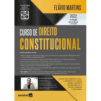 Curso De Direito Constitucional - 6ª Edição 2022