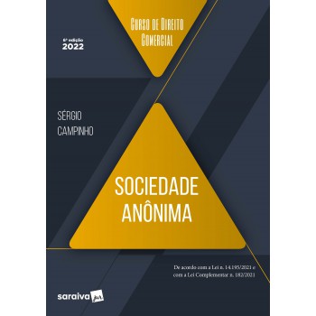 Curso De Direito Comercial - Sociedade Anônima - 6ª Edição 2022